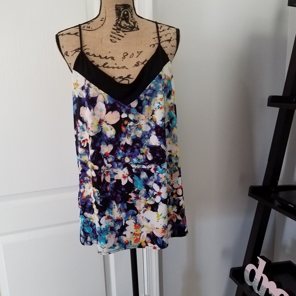 NWT Flower Print cami